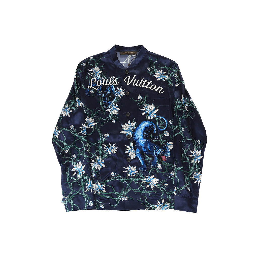 Louis Vuitton SS2016 Panther Silk Pajama Shirt – Store