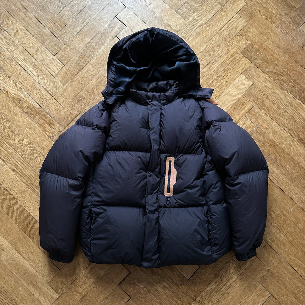 Louis Vuitton Oversized Puffer Jacket, Black, 56