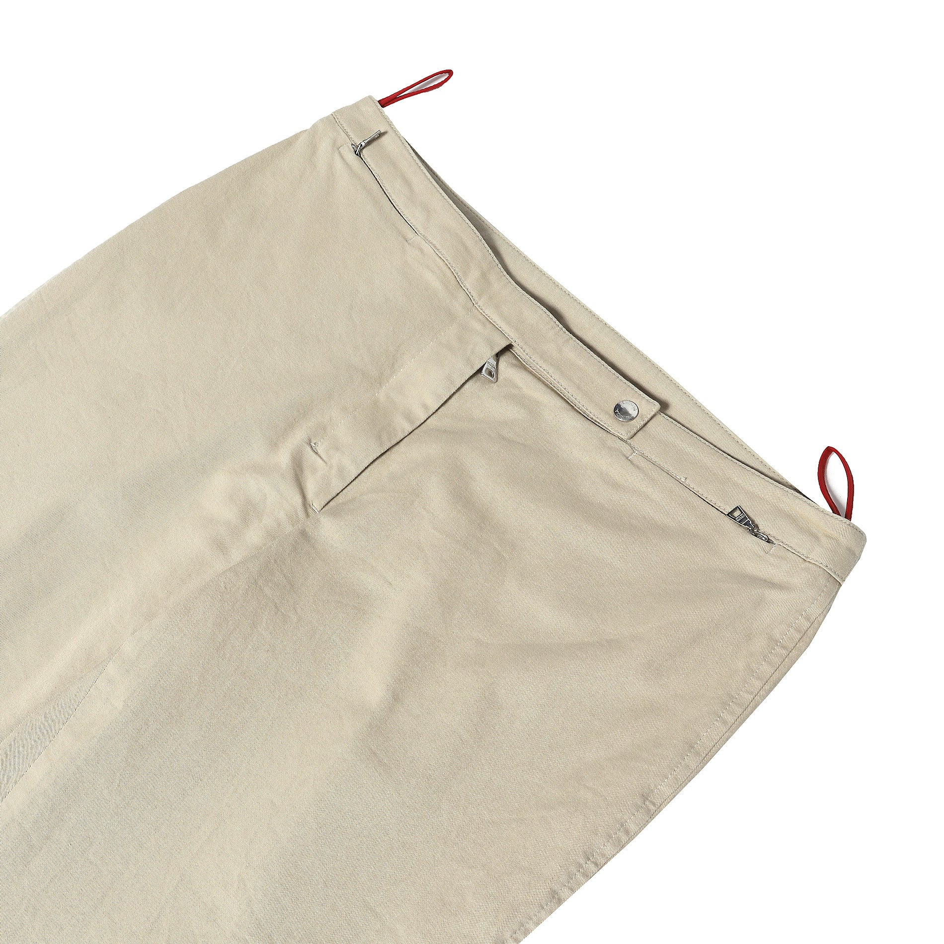 Prada Sport 2000s Beige Zipped Pants