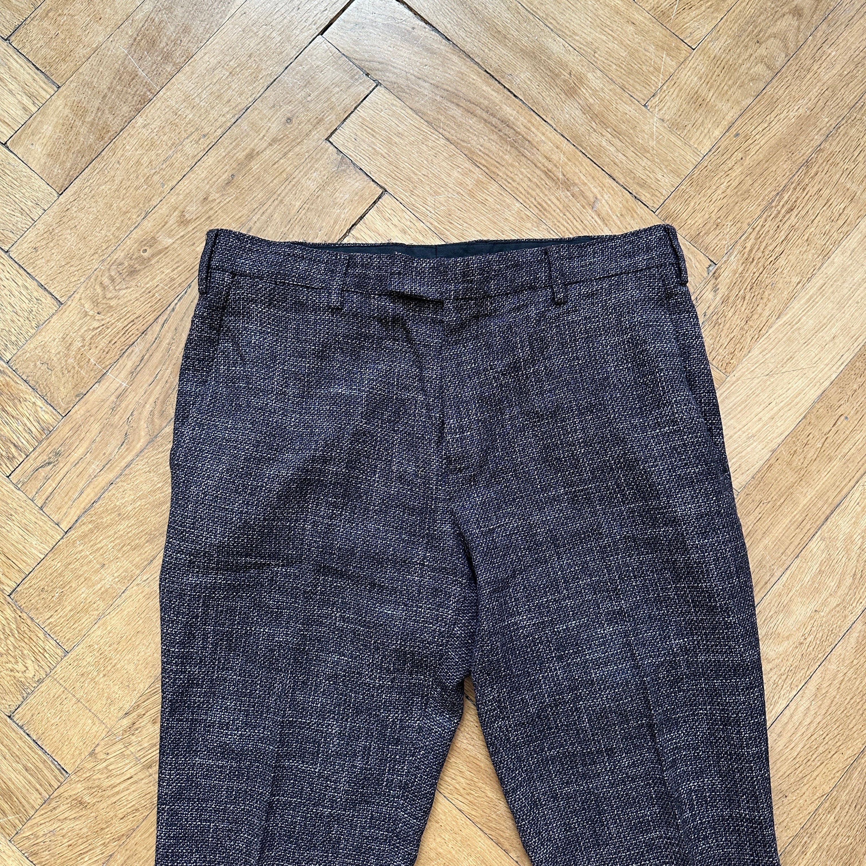Raf Simons Pleated Wool Pants – Ākaibu Store