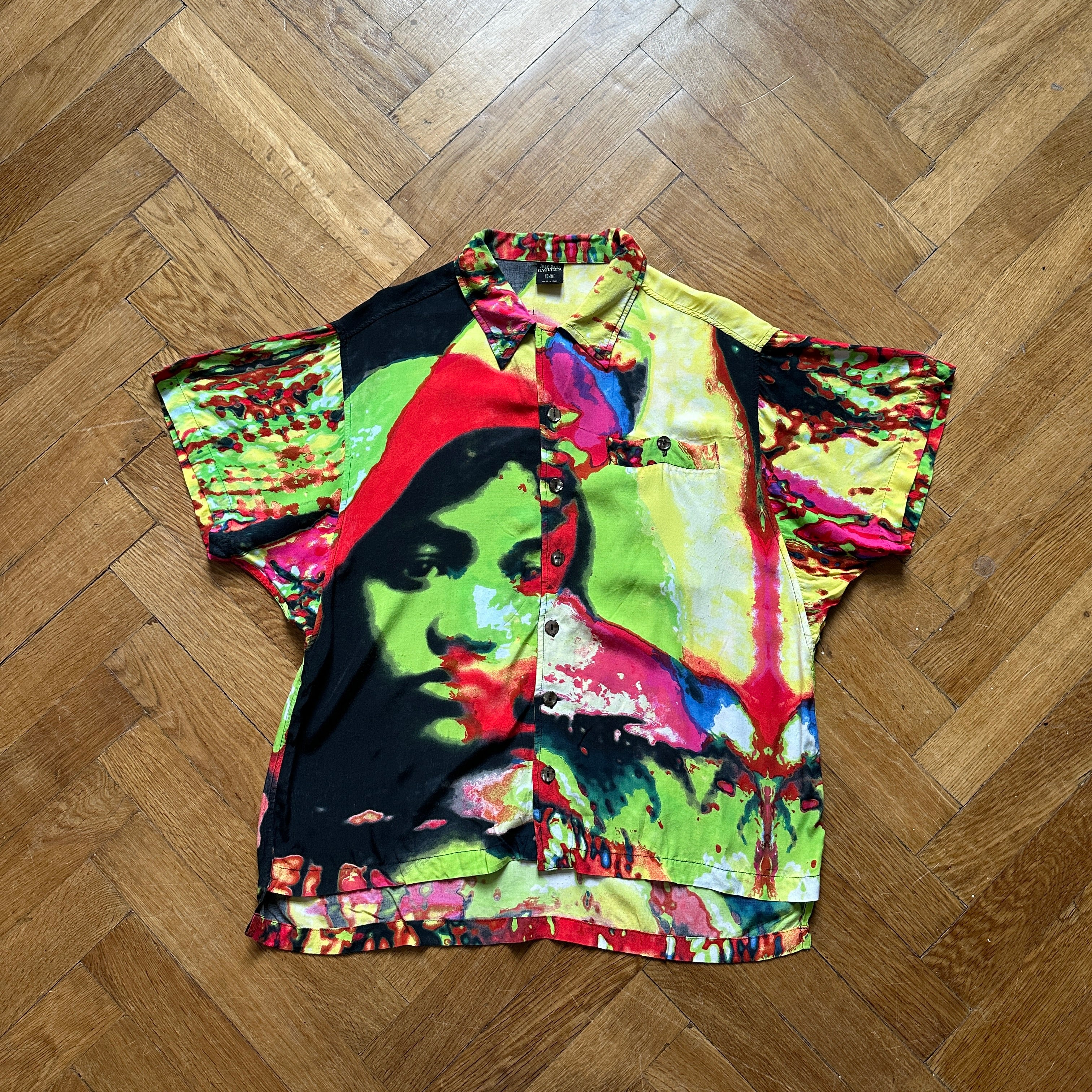 Jean Paul Gaultier Homme SS00 Psychedelic Shirt – Ākaibu Store