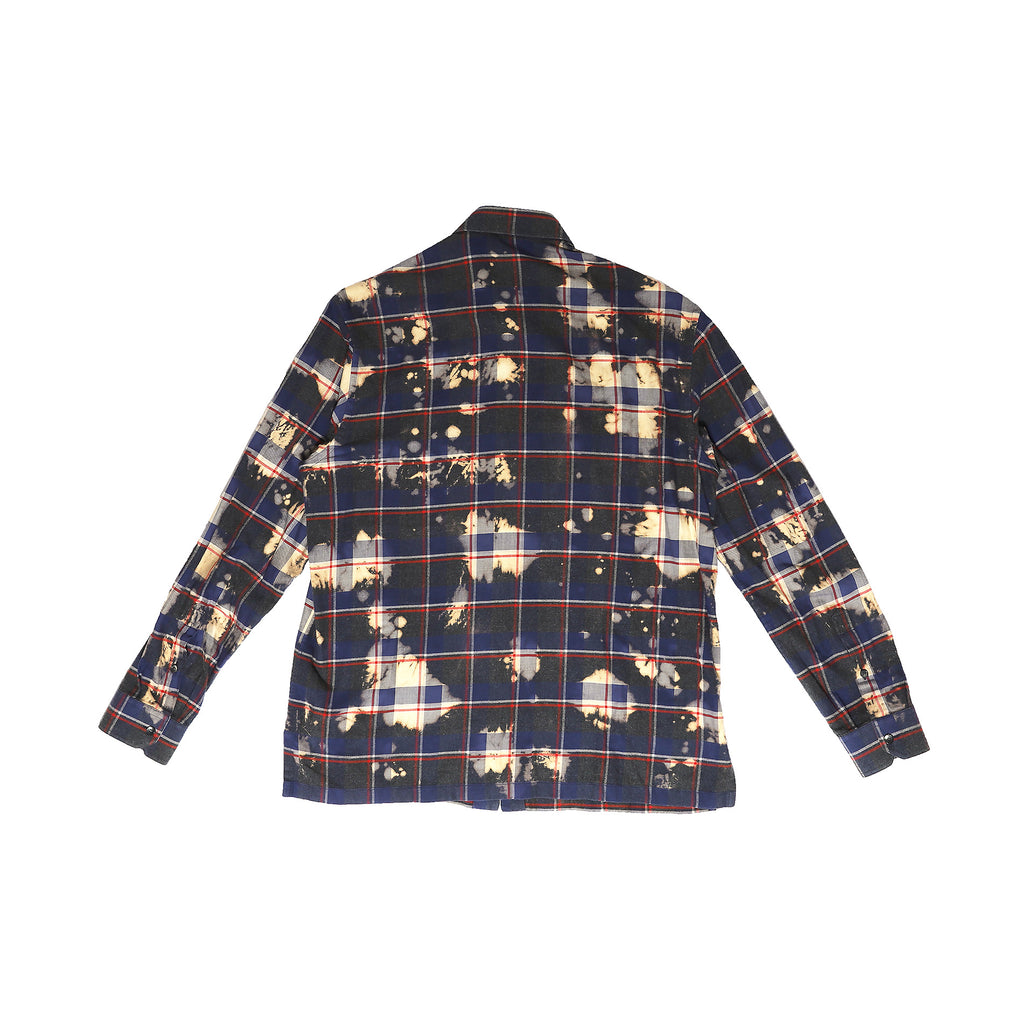 Shop The La Dodgers Bleached Flannel Shirt | Smile & Soul Threads XLarge