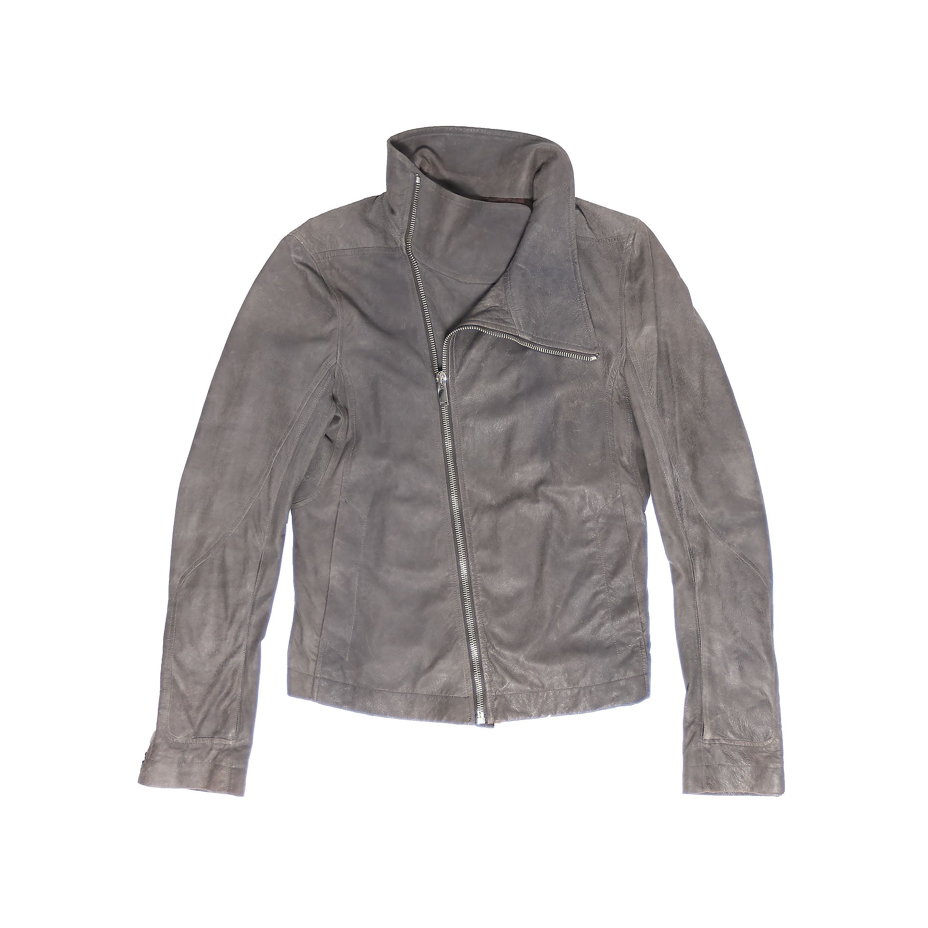 Rick Owens SS13 Blistered Lamb Bauhaus Leather Jacket – Ākaibu