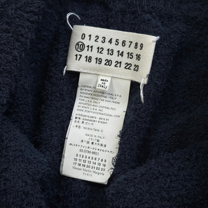 Maison Martin Margiela SS15 Navy Boucle Shorts