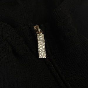 Chanel 2023 Logo Knit Halfzip Sample