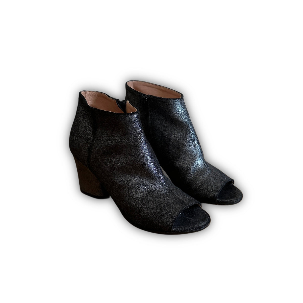 Maison Margiela Open Toes Glitter Heels