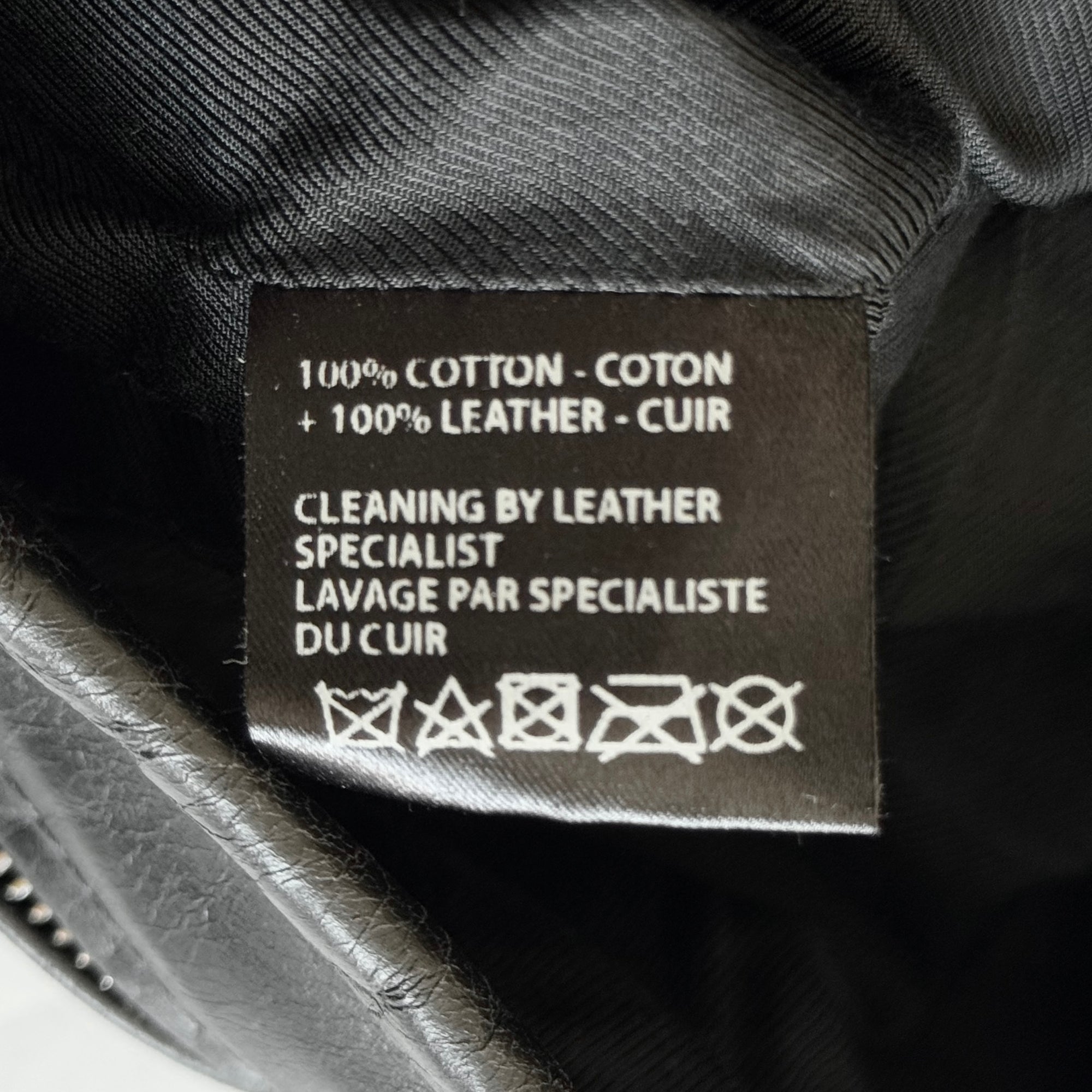 Haider Ackermann FW17 Leather Biker Patch Belted Pants