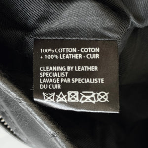 Haider Ackermann FW17 Leather Biker Patch Belted Pants