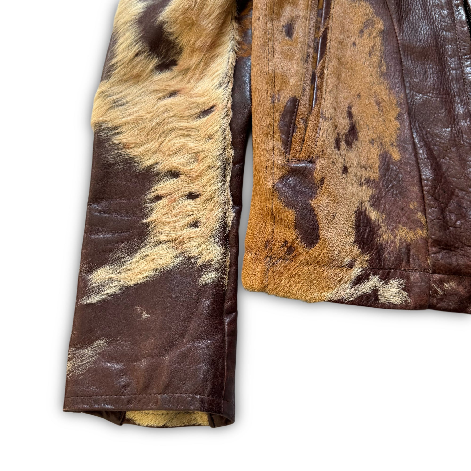 Yohji Yamamoto AW02 Calf Skin Fur Jacket