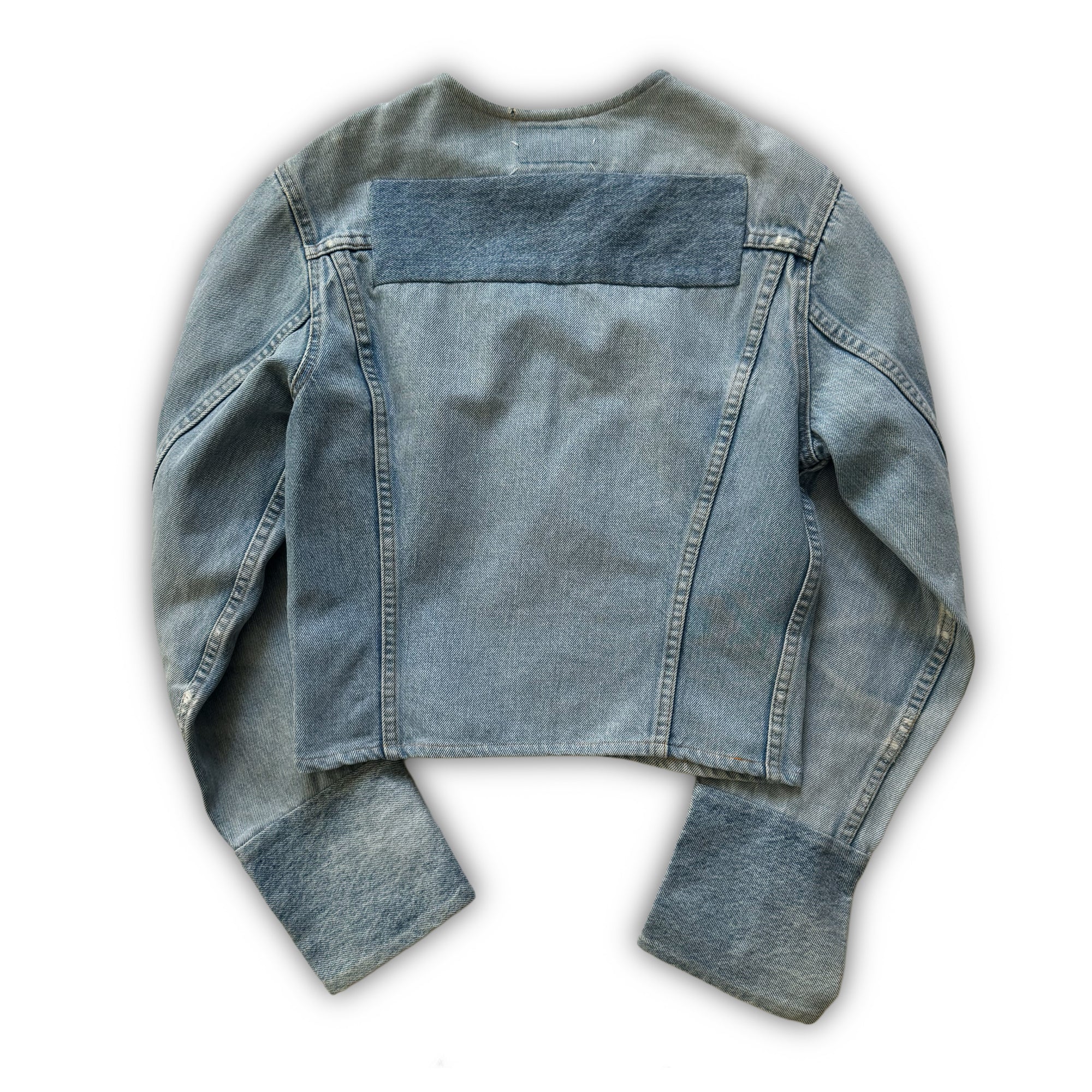 Maison Martin Margiela 2000s Artisanal Reconstructed Denim Jacket
