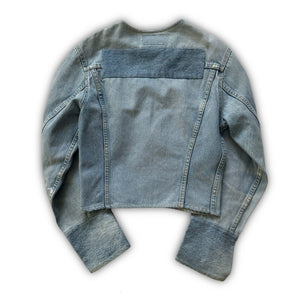 Maison Martin Margiela 2000s Artisanal Reconstructed Denim Jacket