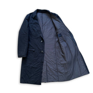 Lanvin FW14 Padded Deconstructed Long Wool Coat