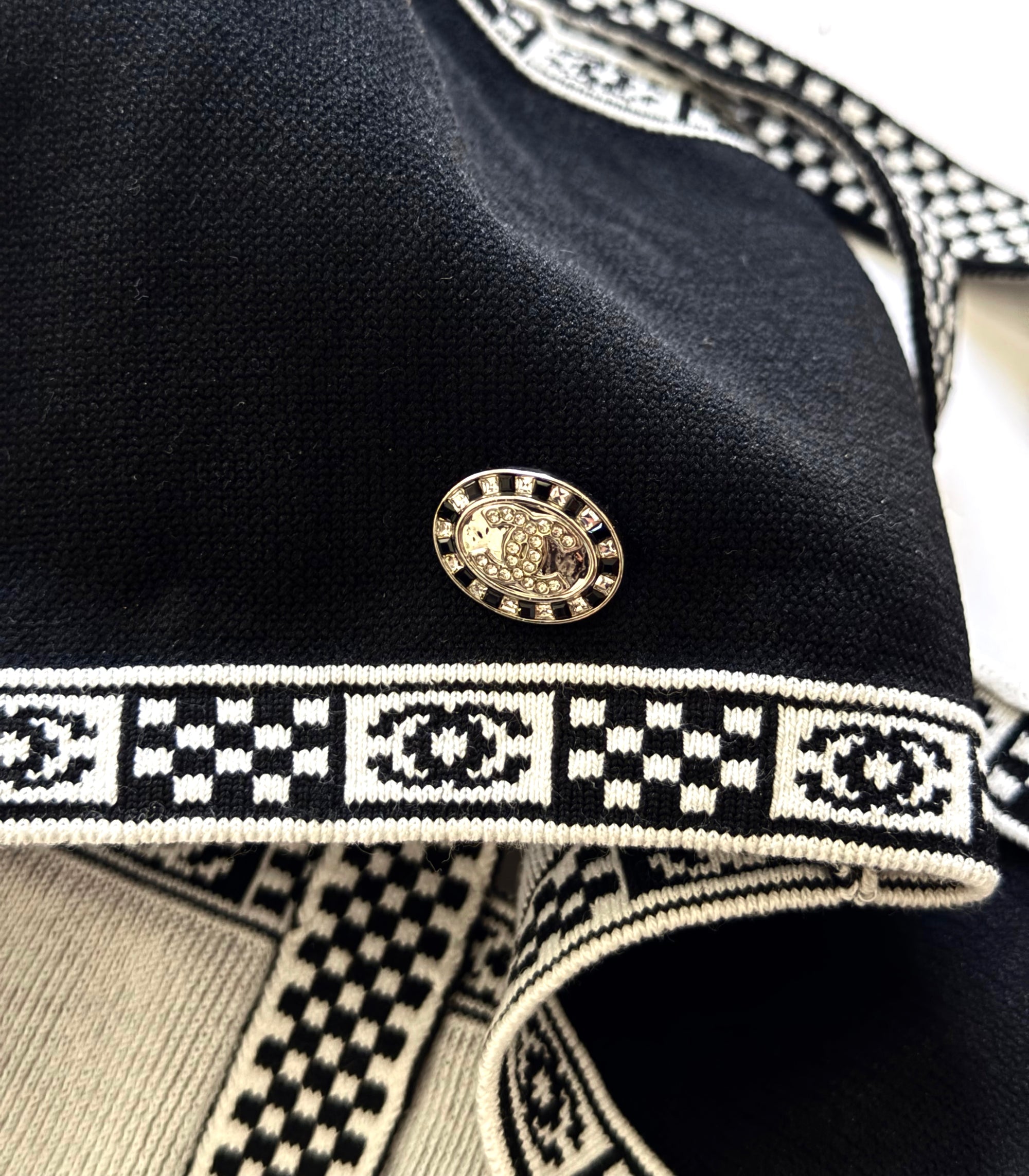 Chanel 2023 Embellished Logo Bustier Sample