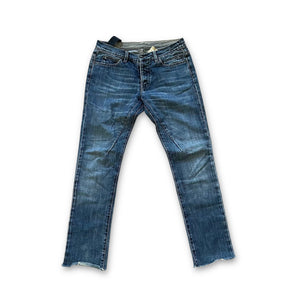 Rick Owens DRKSHDW Vintage Detroit Washed Blue Denim