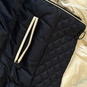 Chanel 2025 Sample Black Quilted Jacket