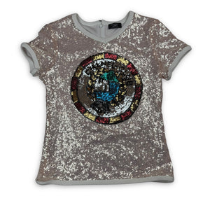 Chanel 2025 Sequined Club Logo Shirt Sample