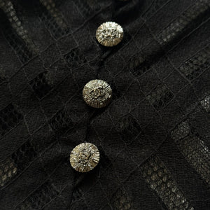 Chanel 2025 Sample Lace Bustier Top