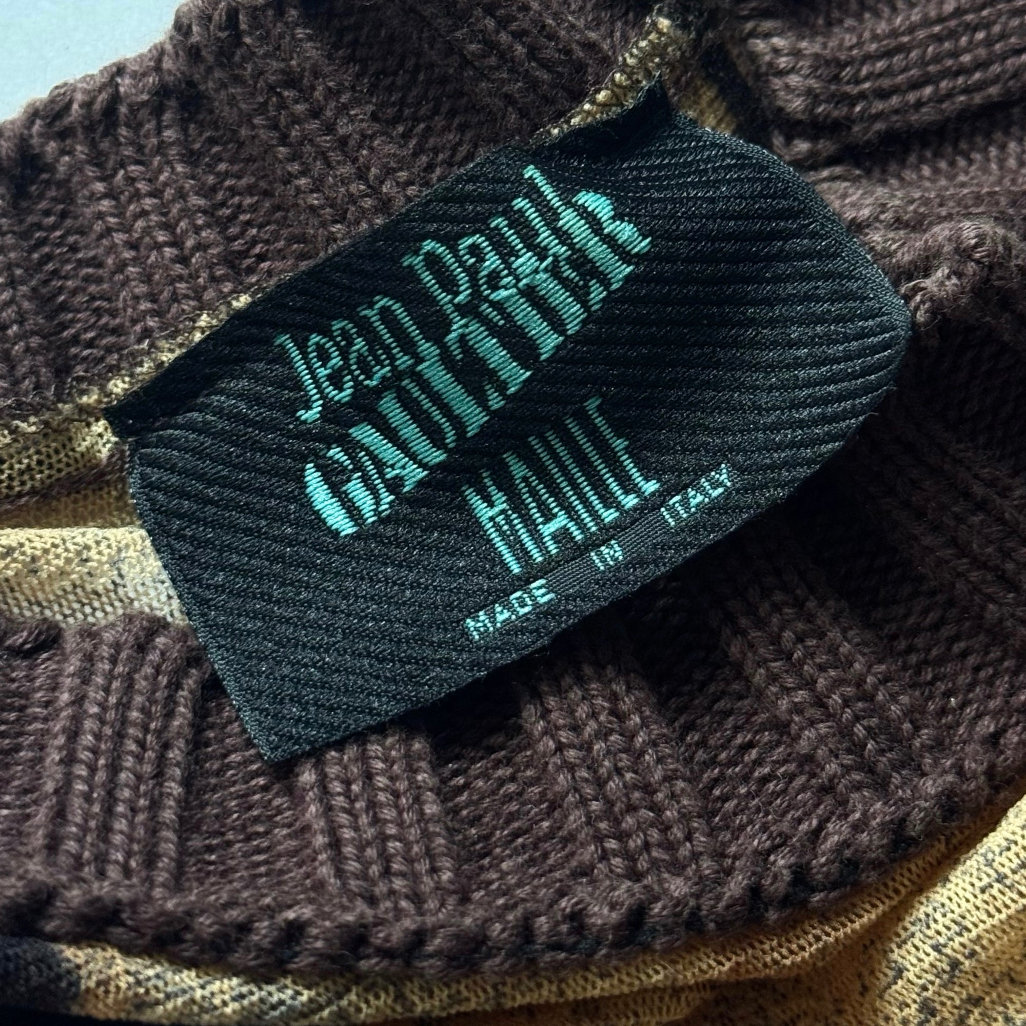 Jean Paul Gaultier SS95 Mona Lisa Mesh Knit Dress