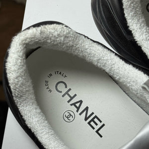 Chanel 2024 Black Tennis Sneaker