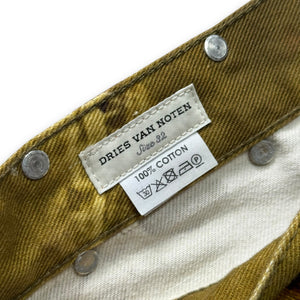 Dries van Noten AW20 Panthero Tiger Printed Denim