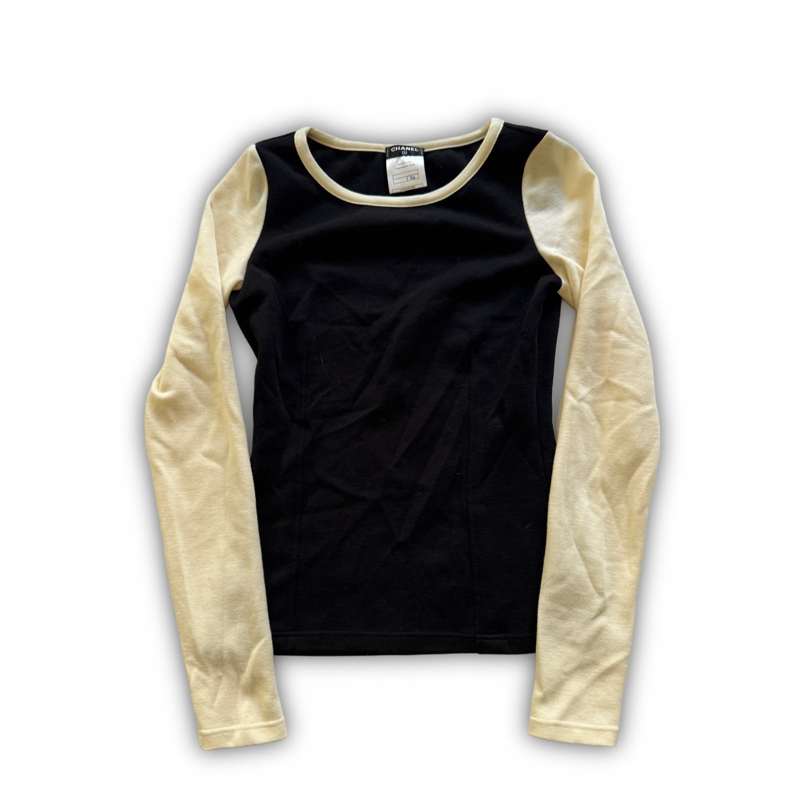 Chanel 2024 Two Tone Baseball Longsleeve Sample