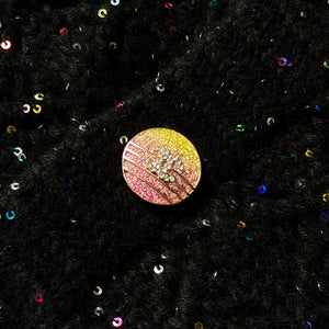 Chanel SS24 Sample Palm Knit Sequined Pants