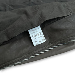 Rick Owens Vintage Intarsia Lamb Leather Jacket