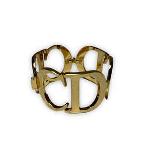 Christian Dior 1989 Oversized CD Logo Bracelet