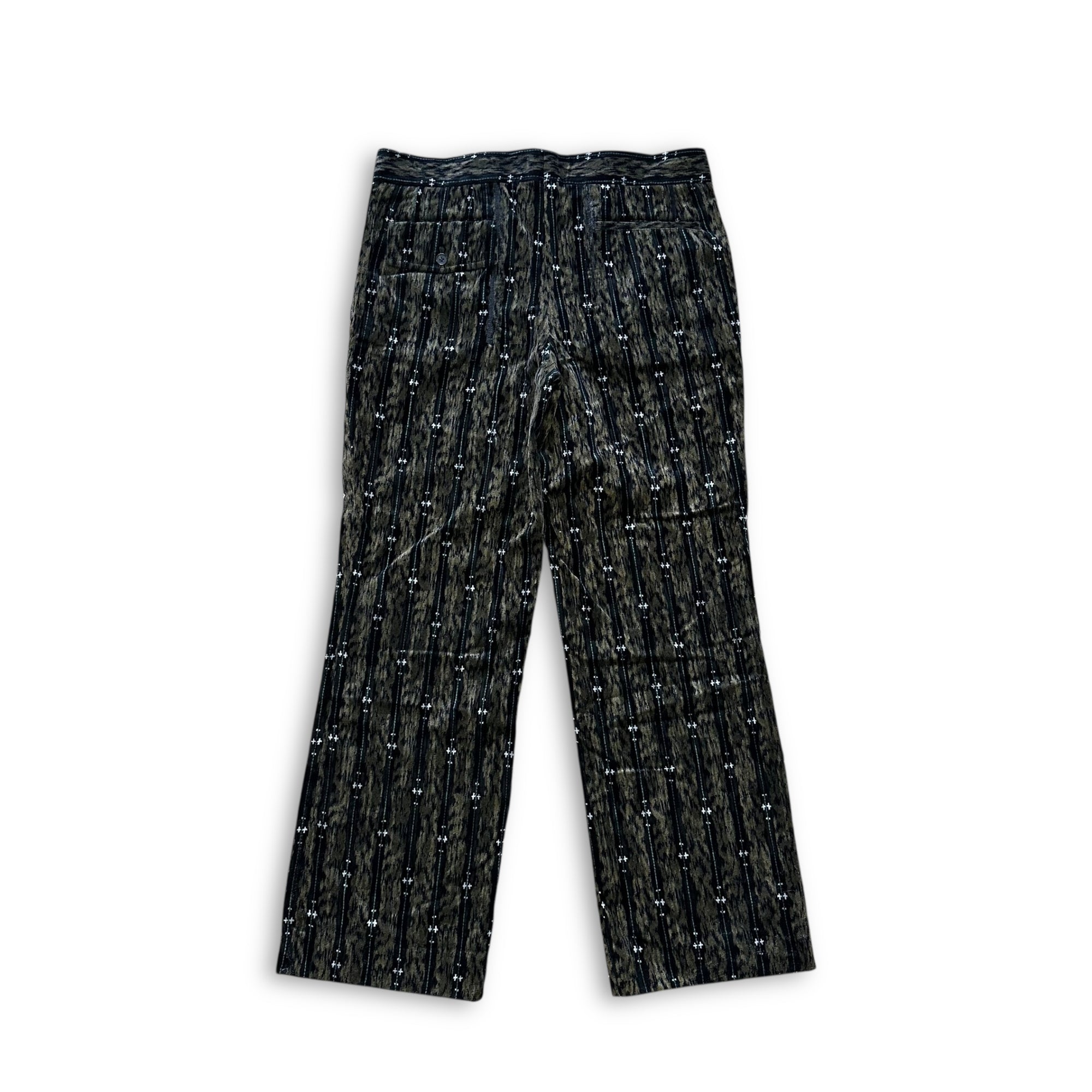 Comme Des Garcons Homme Plus 2001 Velvet Ikat Pants