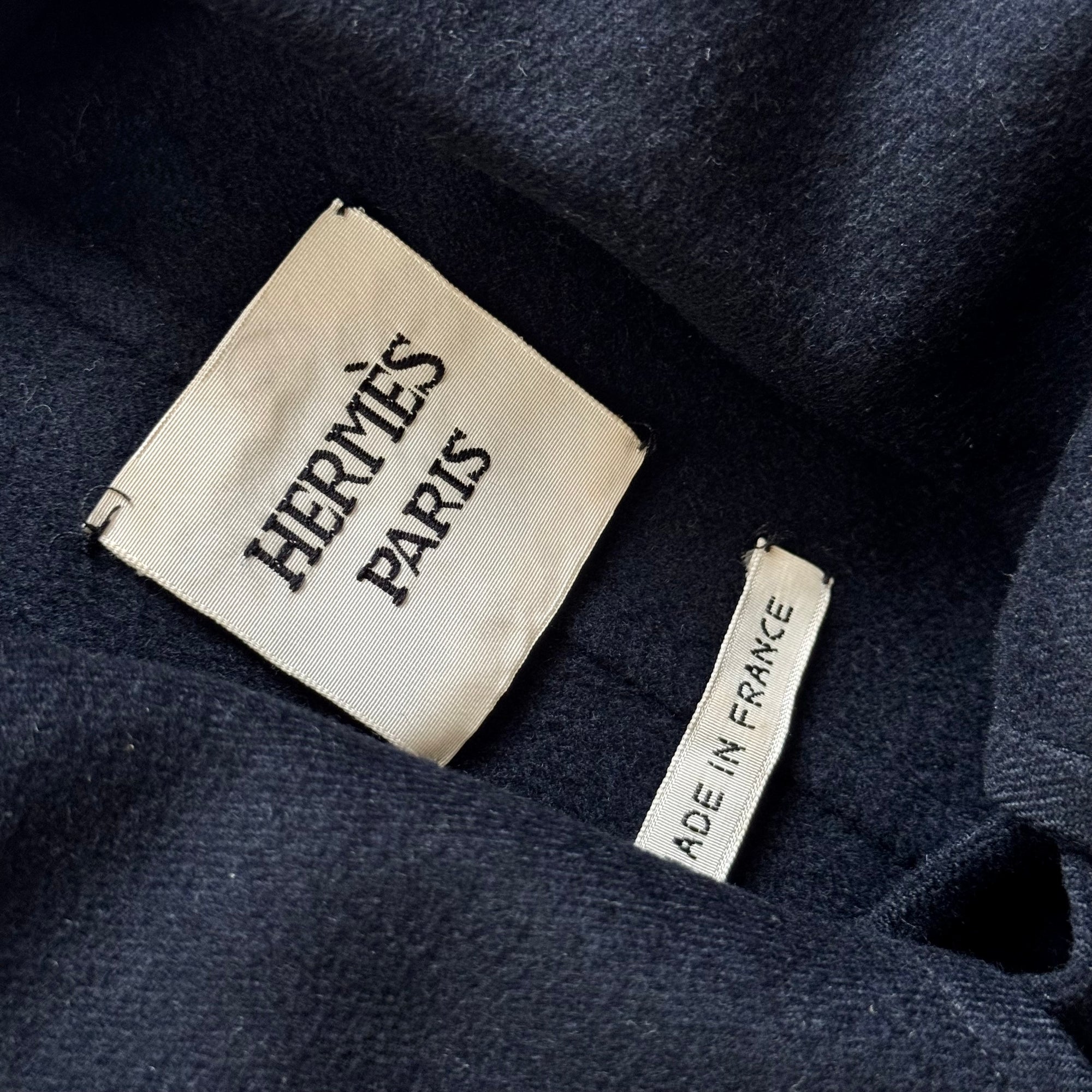 Hermes Cashmere Double Breasted Coat