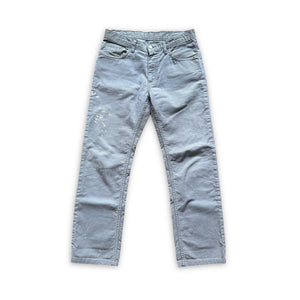 Helmut Lang FW99 Gray Corduroy Painter Denim