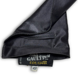 Jean Paul Gaultier 80s Equator Black Long Gloves