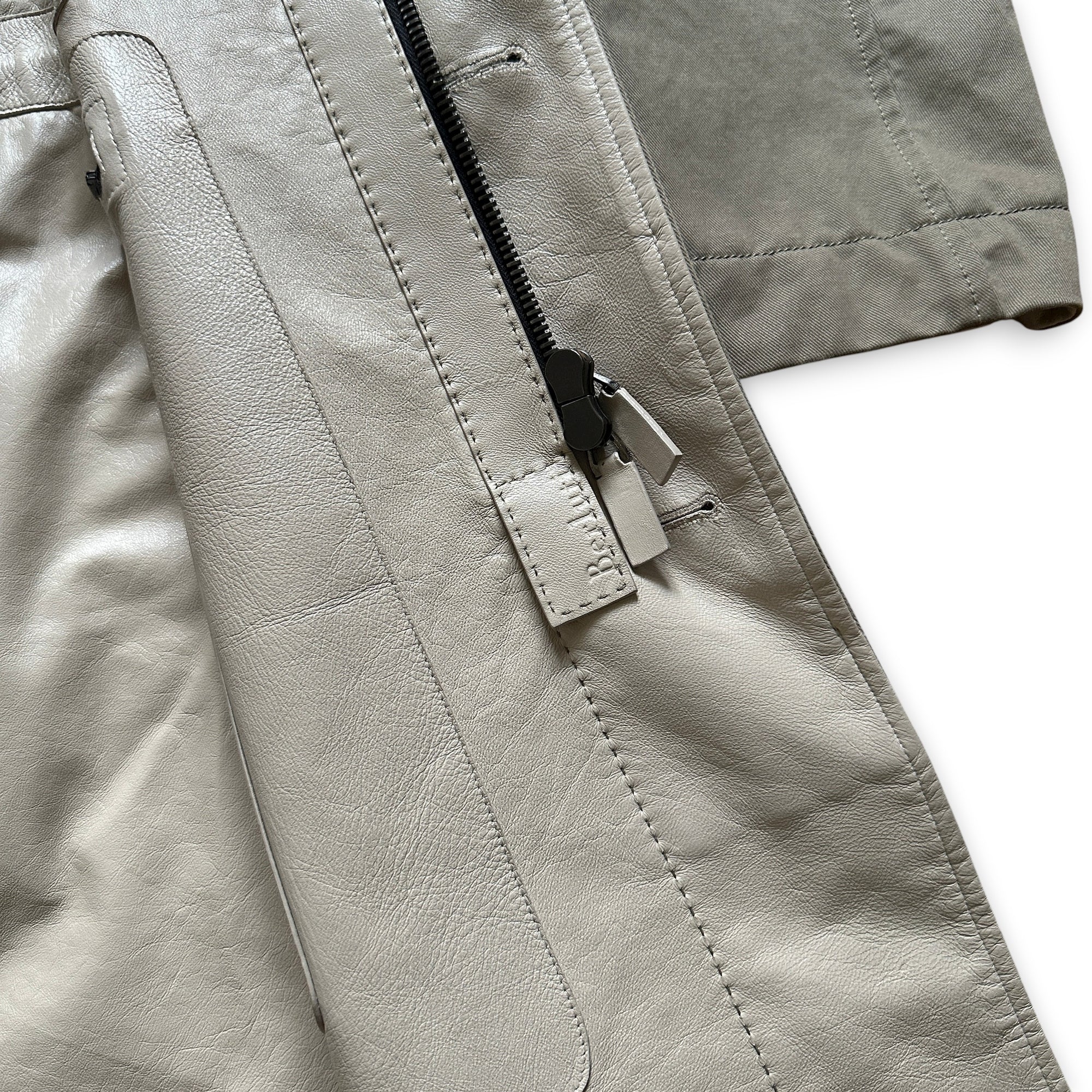 Berluti by Haider Ackermann SS18 Leather Lined Parka Sample