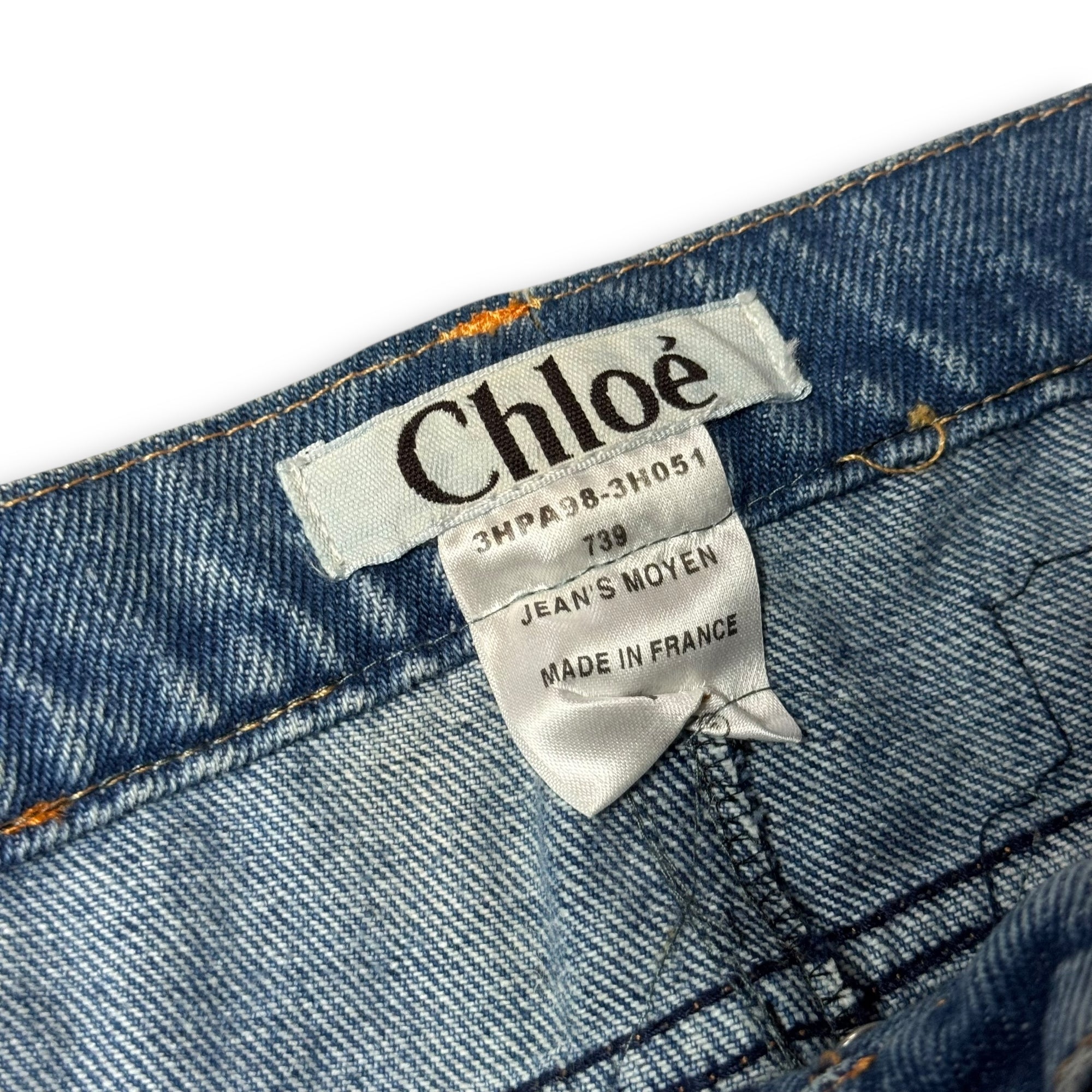 Chloe by Phoebe Philo FW03 Tiger Collage Denim