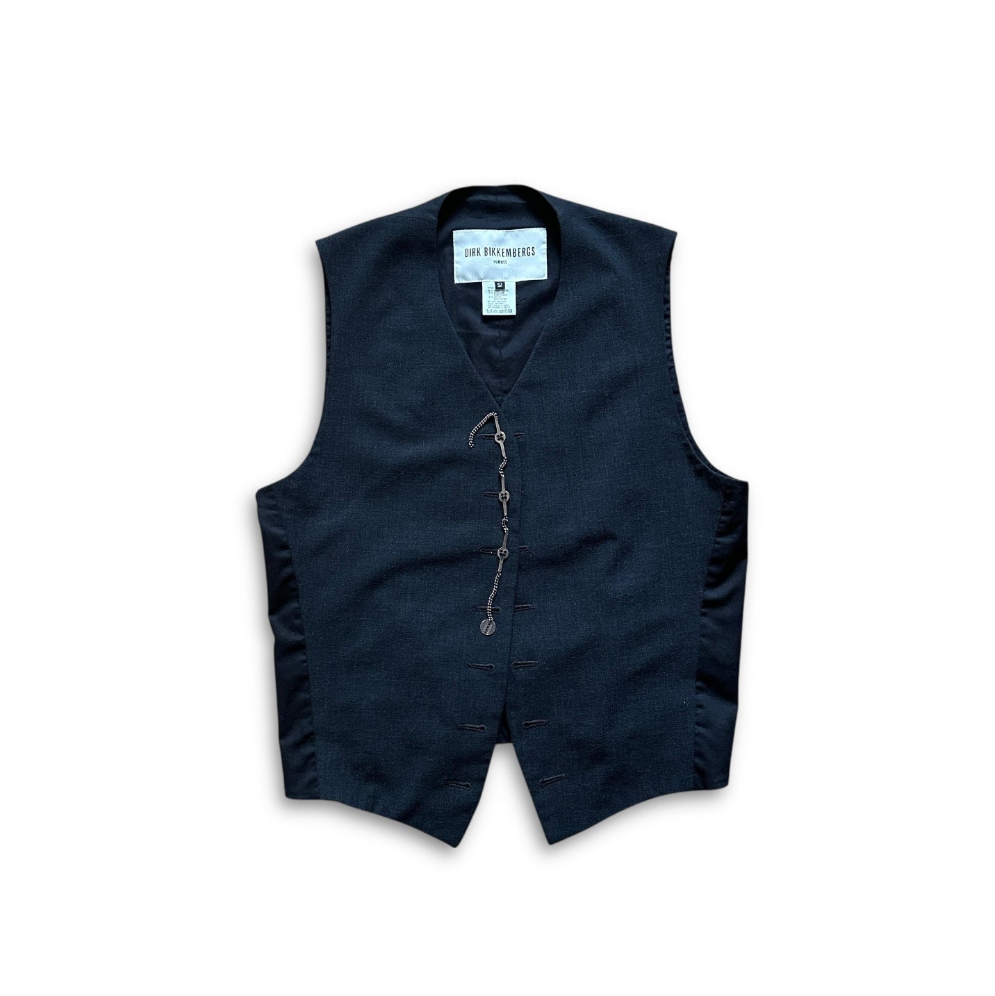 Dirk Bikkembergs 90s Chained Waistcoat - Ākaibu Store