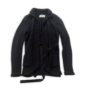 Maison Martin Margiela 90s Miss Deanna Strap Knit Cardigan