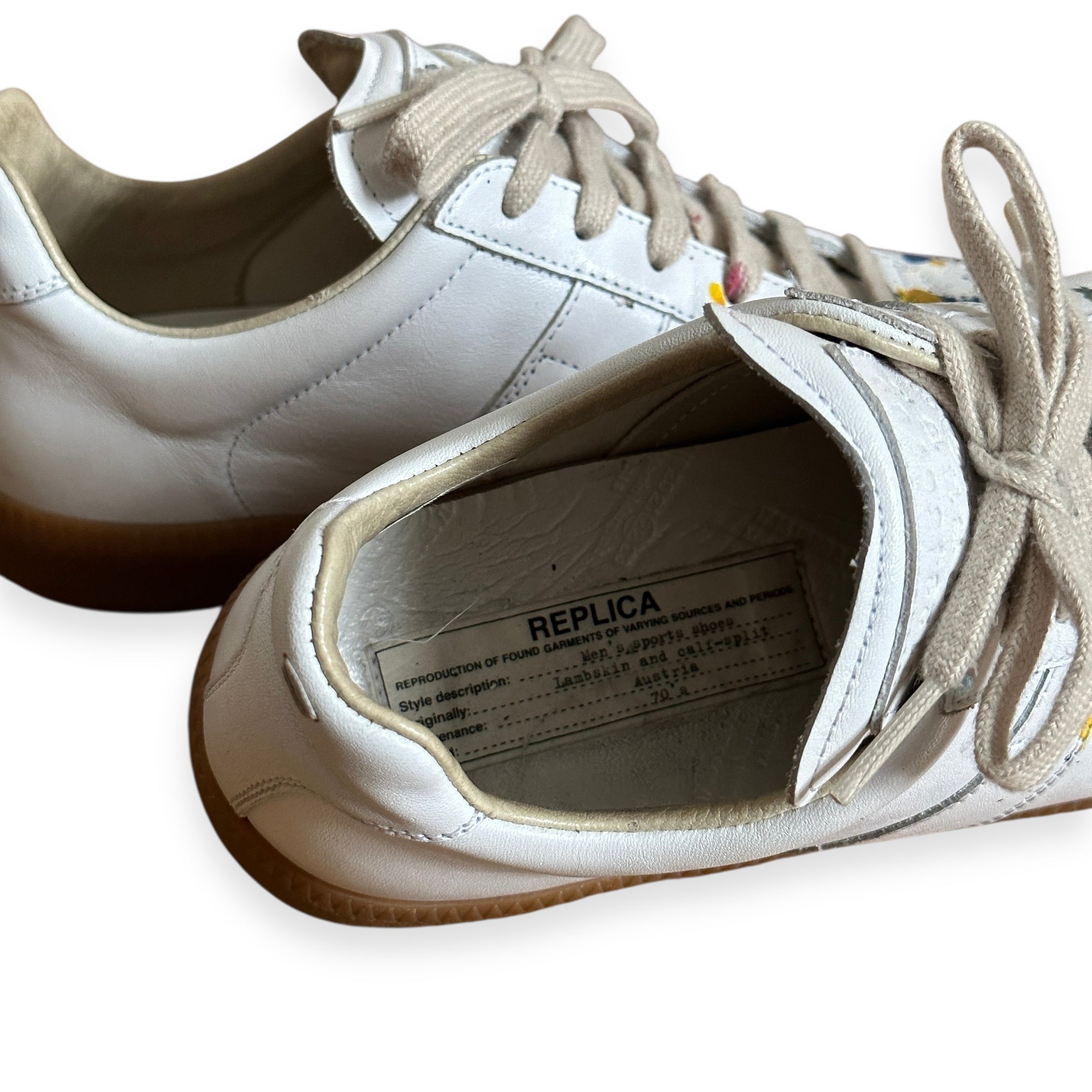 Maison Martin Margiela Paint Splatter GATs