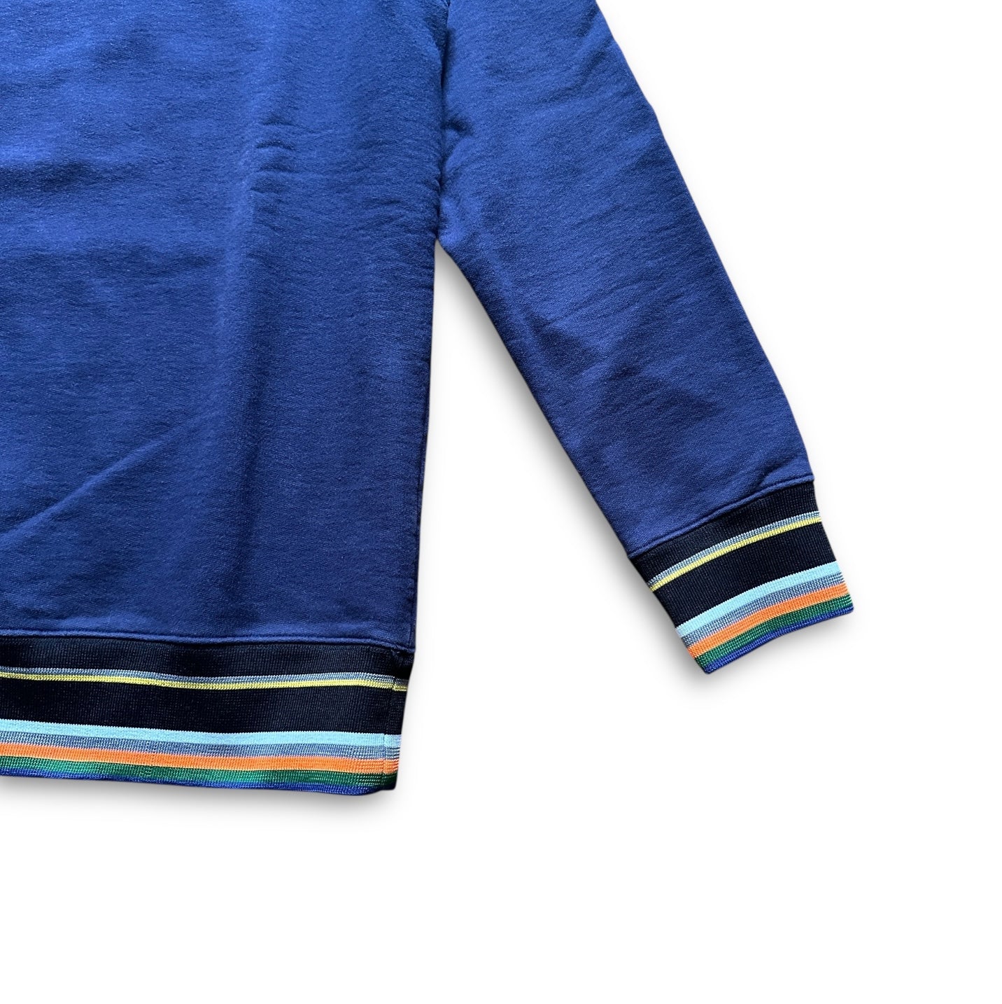 Raf Simons Sterling Ruby Navy Terry Crewneck Sweater