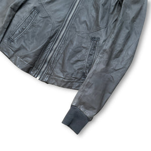 Rick Owens Vintage Intarsia Lamb Leather Jacket