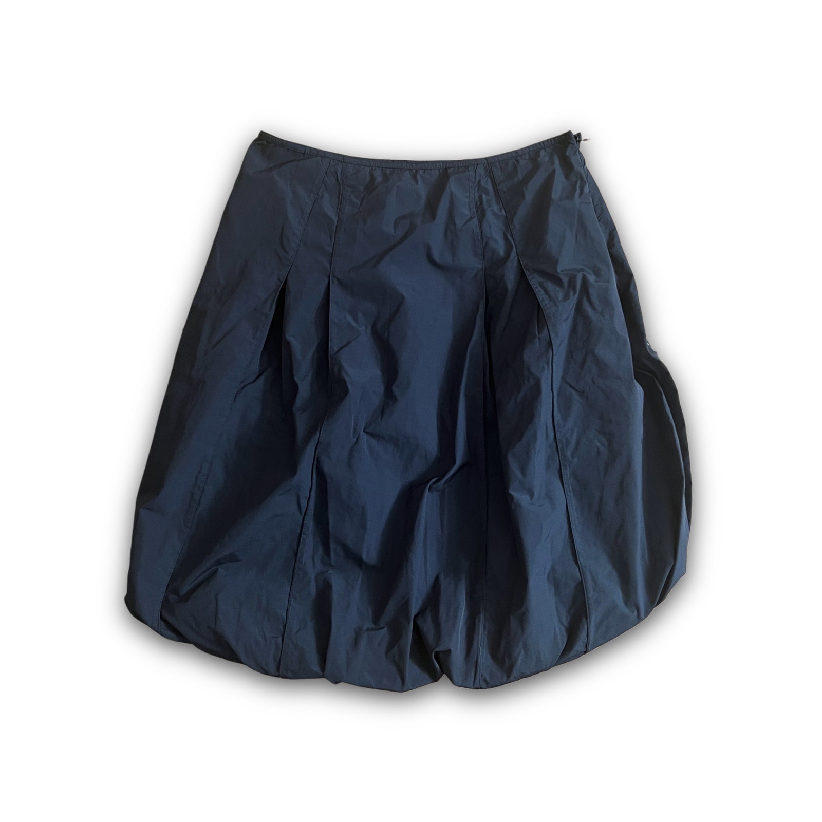 Alexander McQueen 90s Black Balloon Skirt