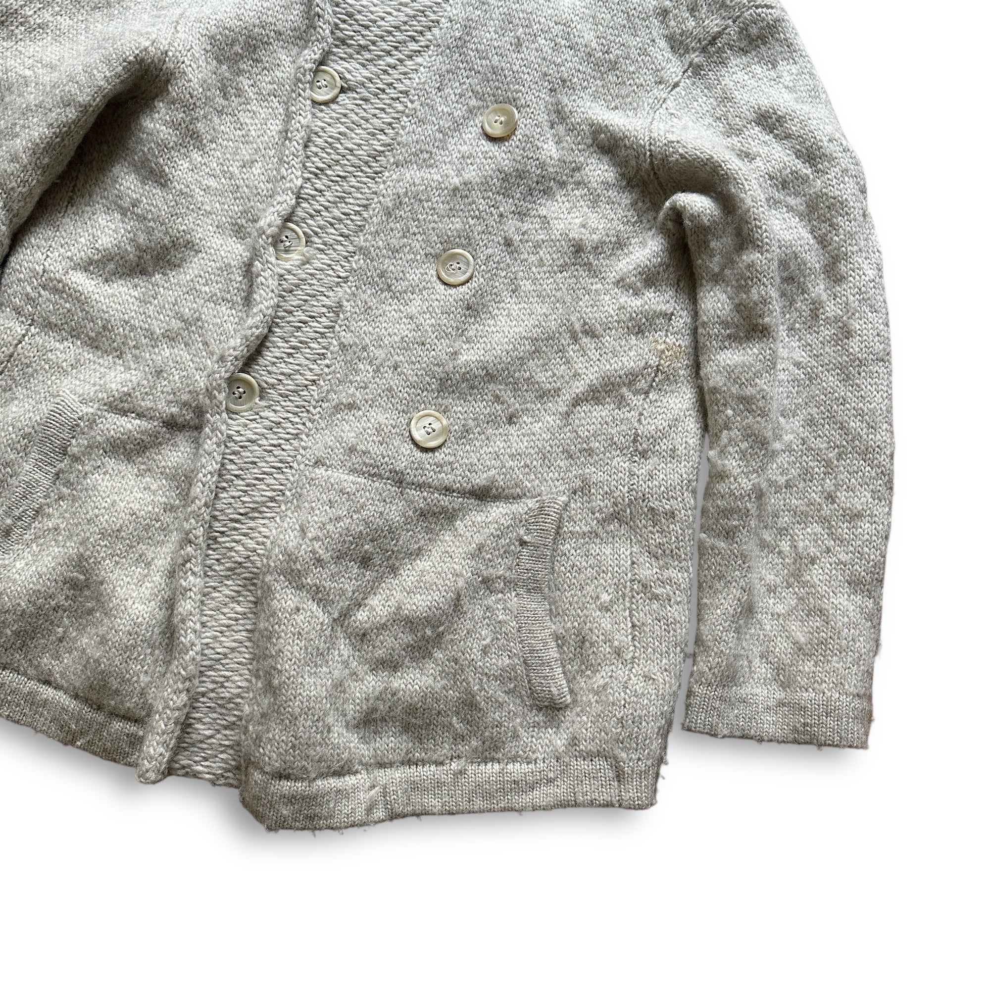 Yohji Yamamoto Pour Homme FW10 Hooded Knit Jacket