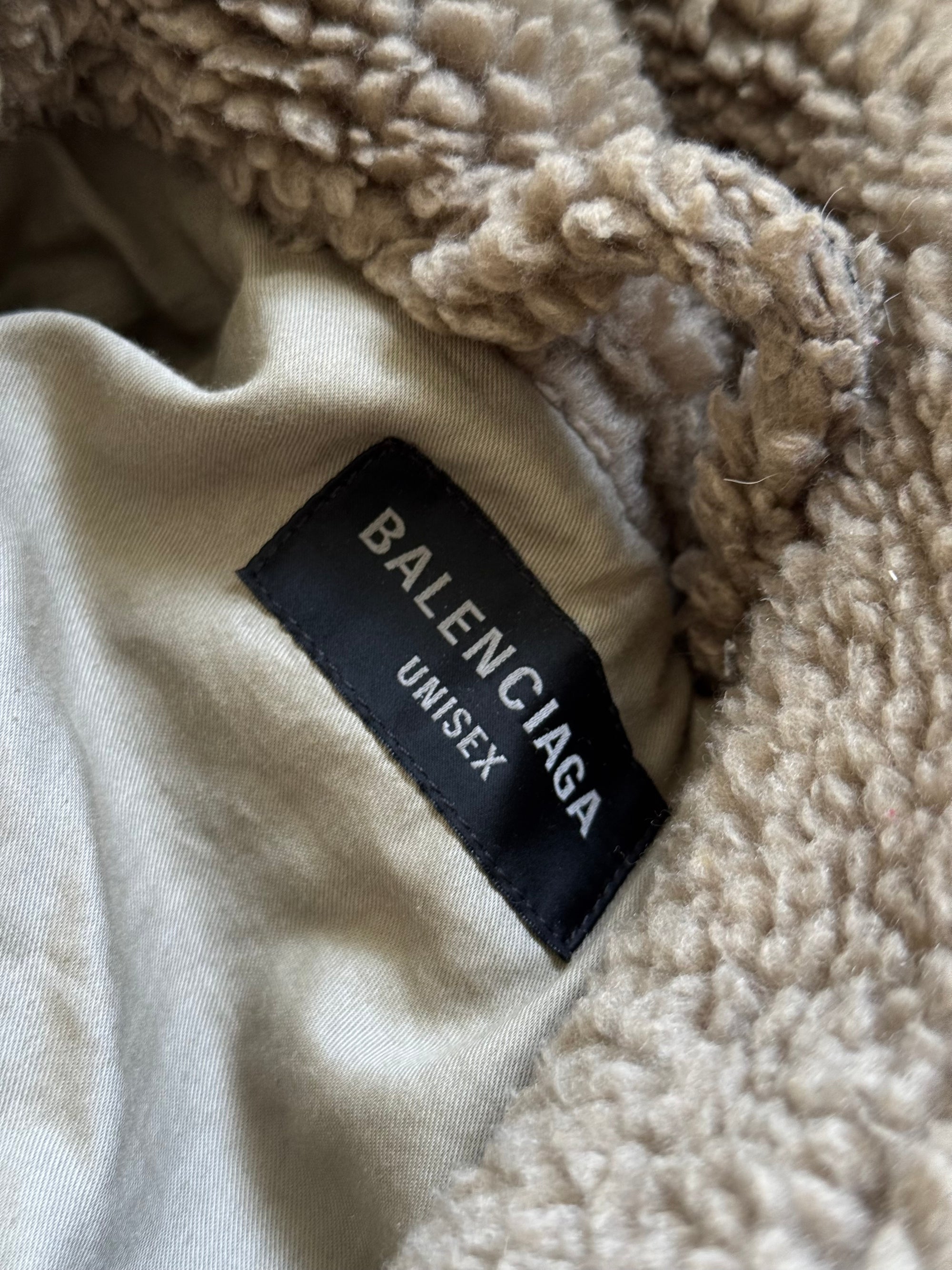 Balenciaga FW22 Oversized Fleece Jacket