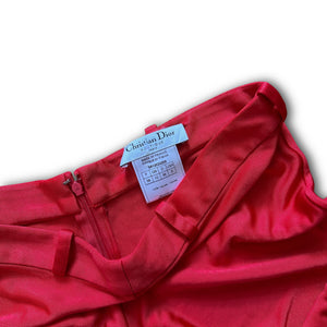 Christian Dior by John Galliano AW03 Ruffed Viscose Skirt