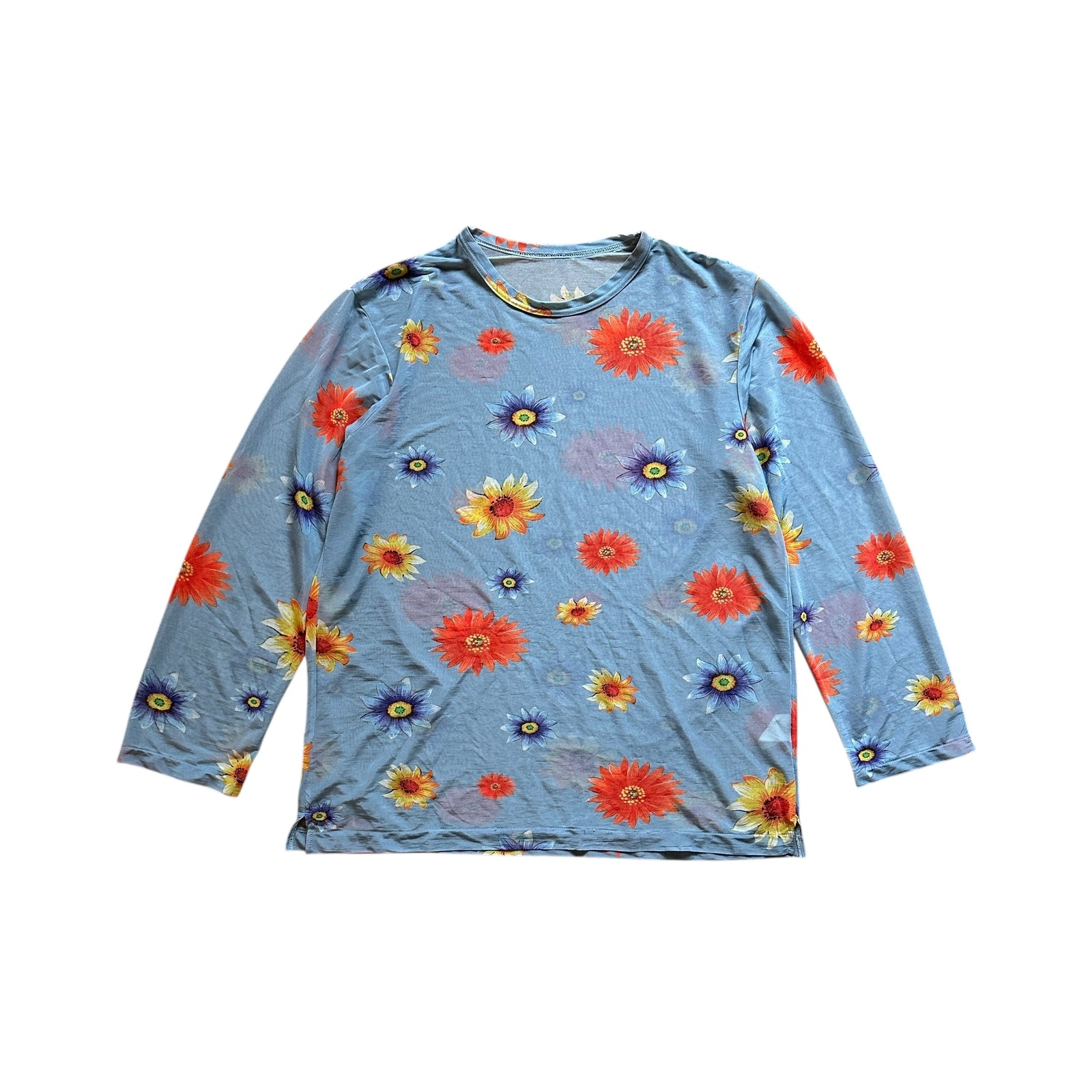 Yohji Yamamoto Pour Homme SS02 Floral Sheer Shirt