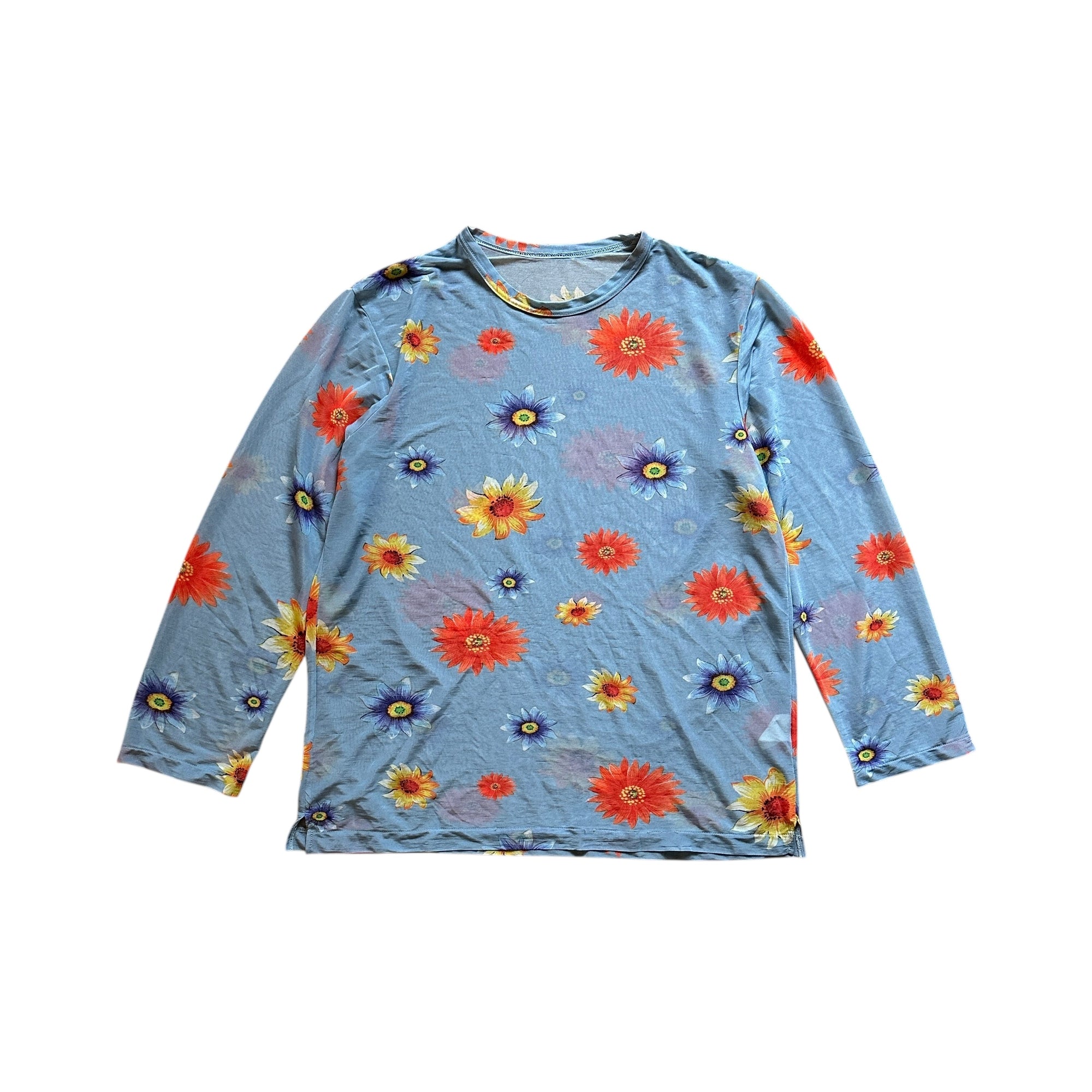 Yohji Yamamoto Pour Homme SS02 Floral Sheer Shirt