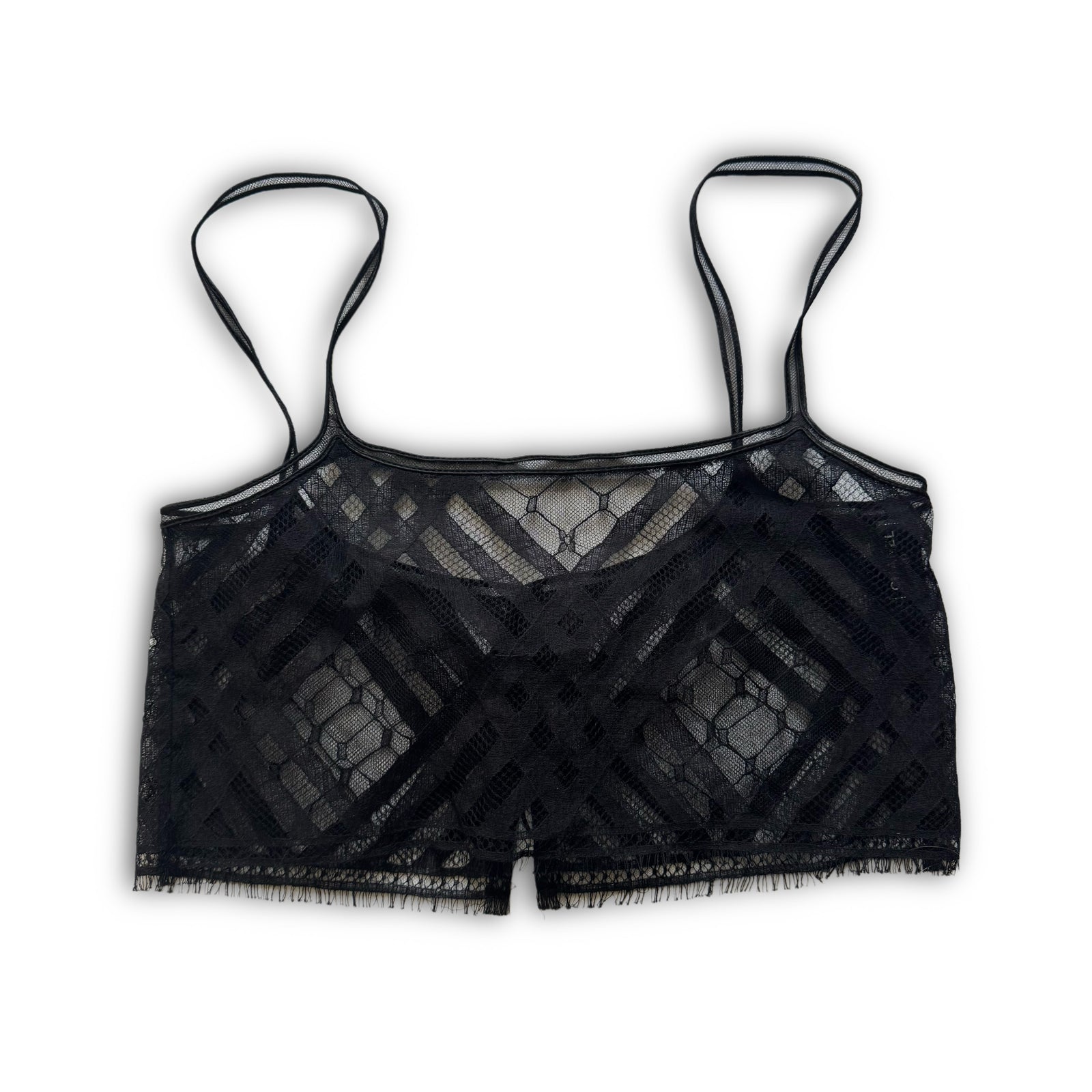 Chanel 2025 Sample Lace Bustier Top