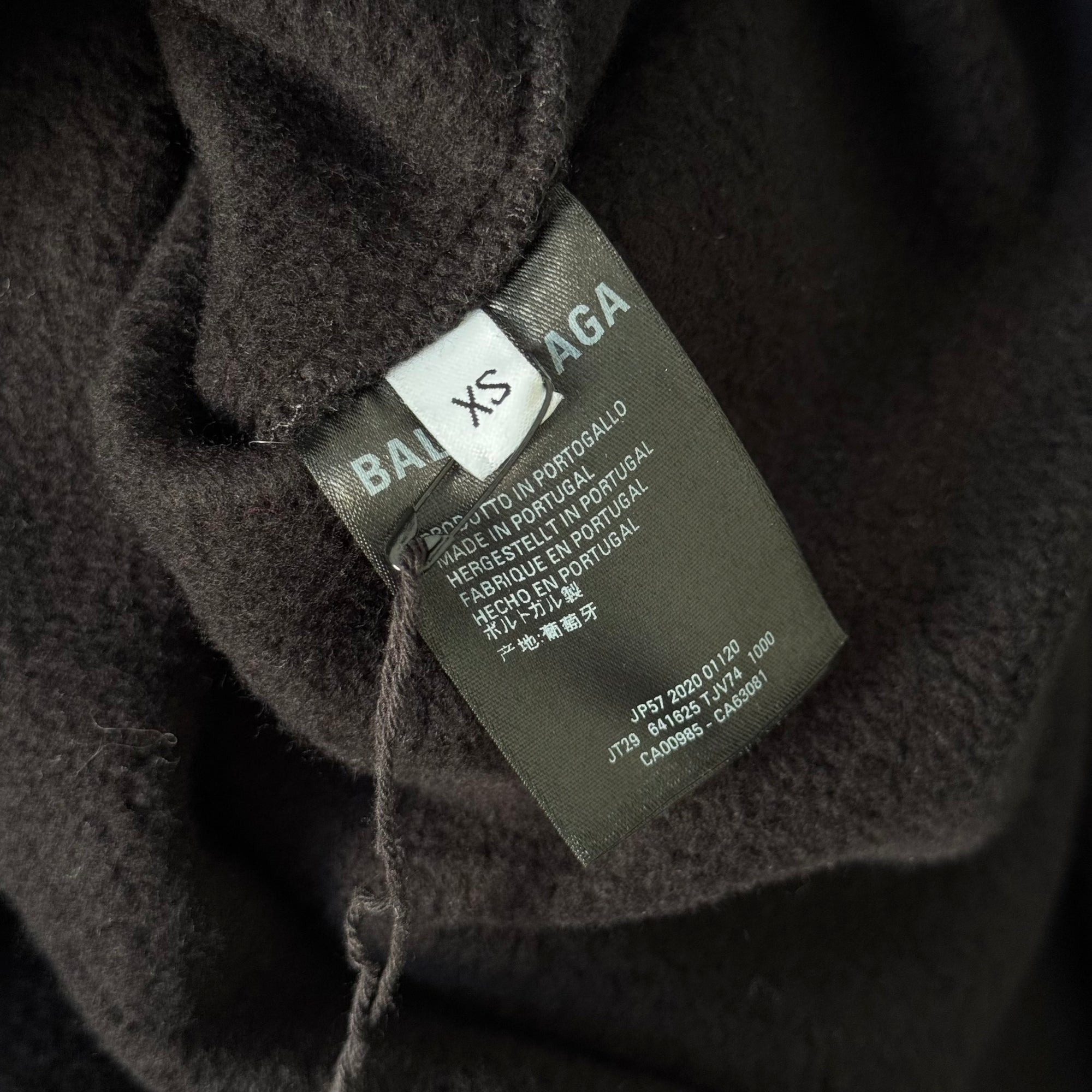 Balenciaga FW20 Oversized Mockneck Sweater