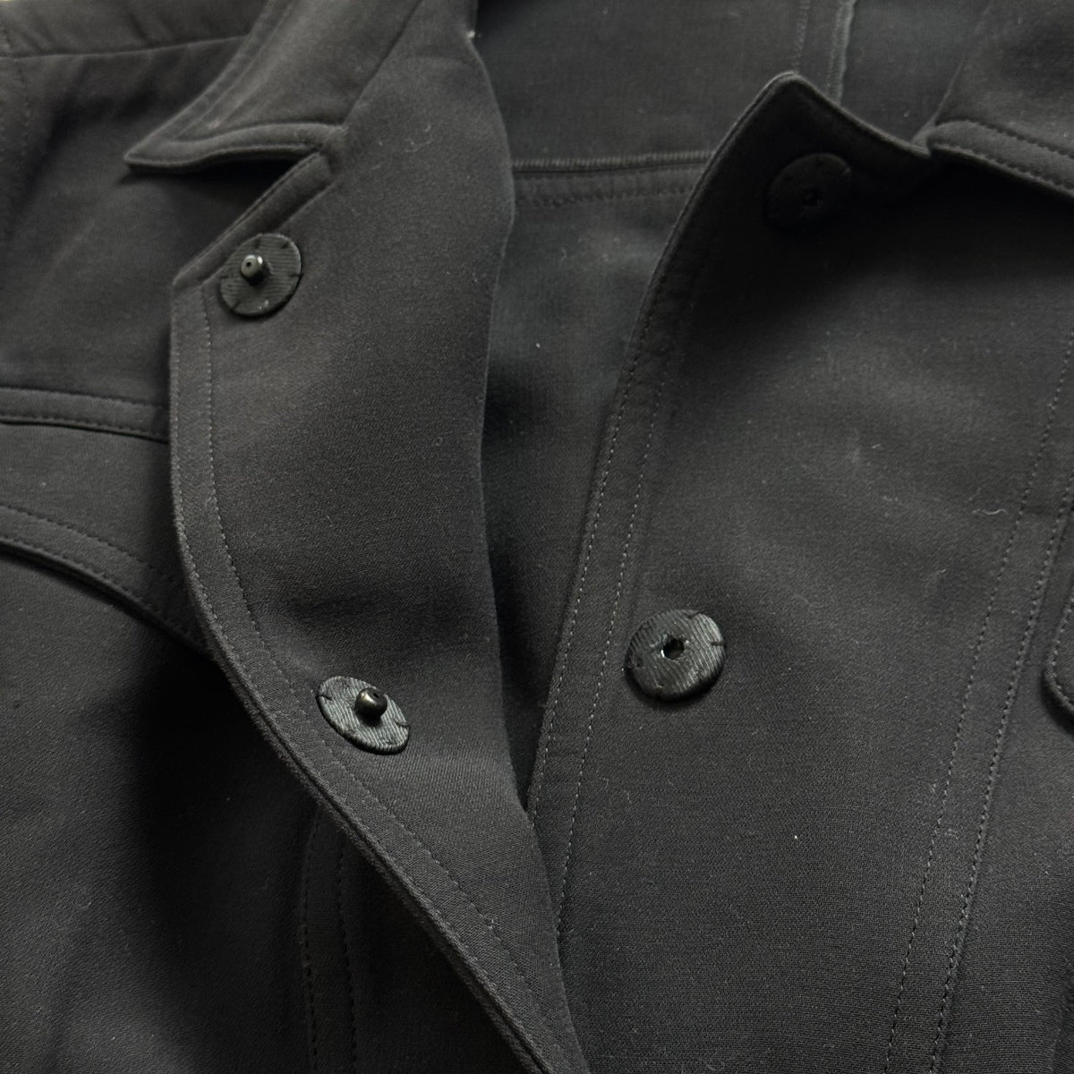 Prada 2009 Black Cropped Wool Jacket