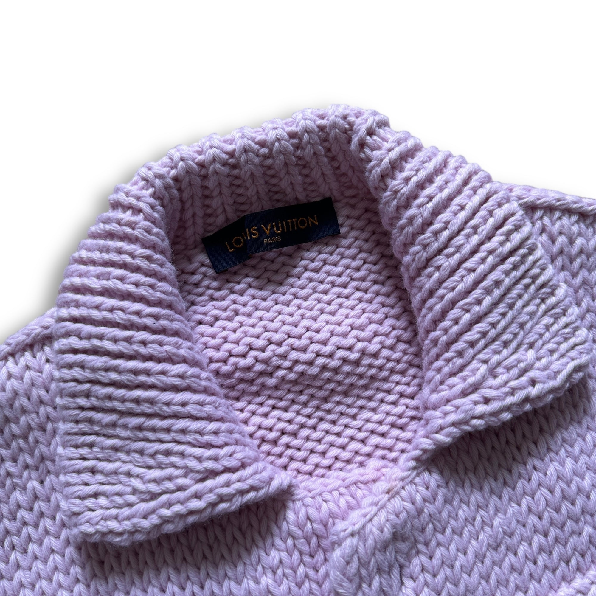 Louis Vuitton SS20 Asia Exclusive Knit Trucker Jacket