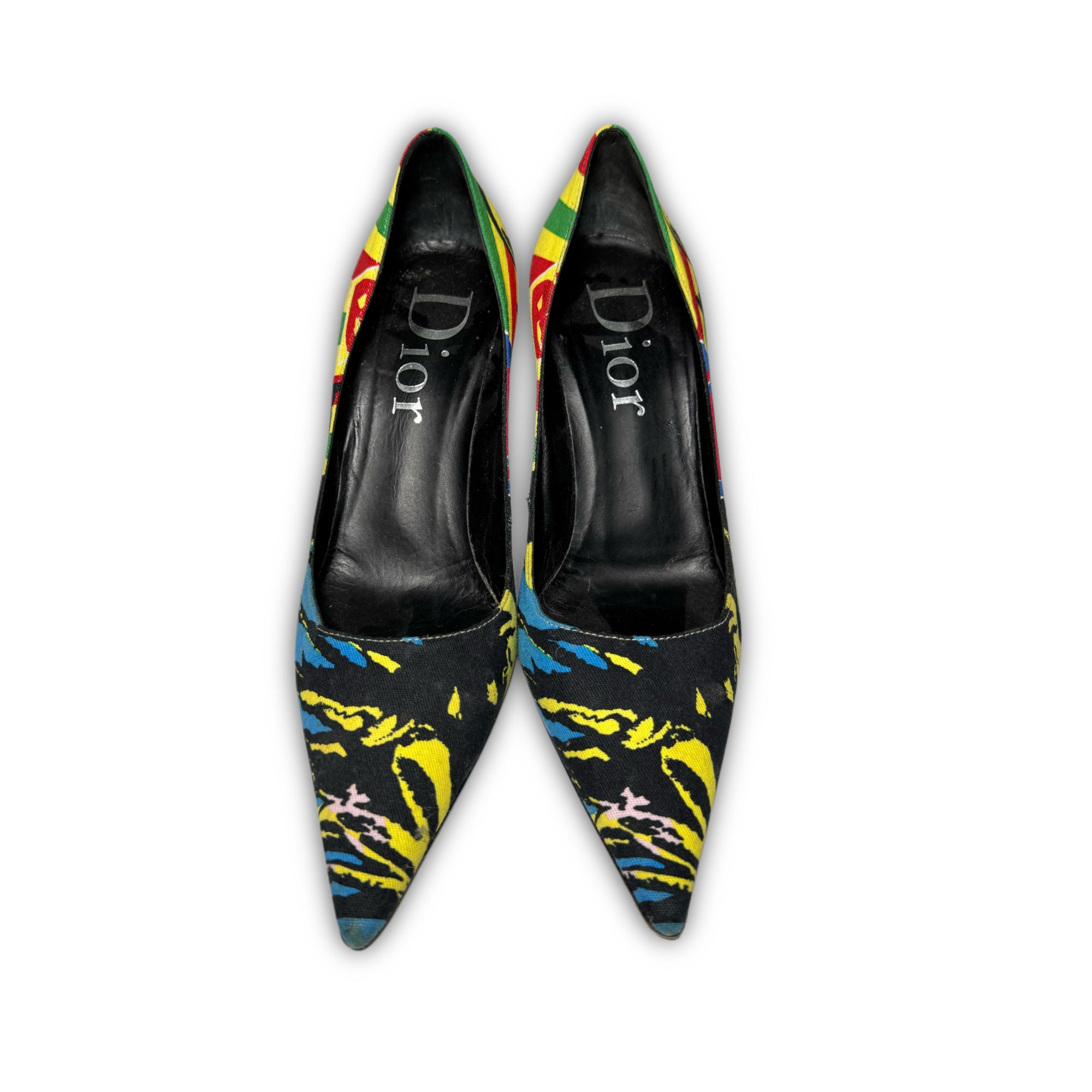 Christian Dior by John Galliano SS04 Rasta Mania Heels